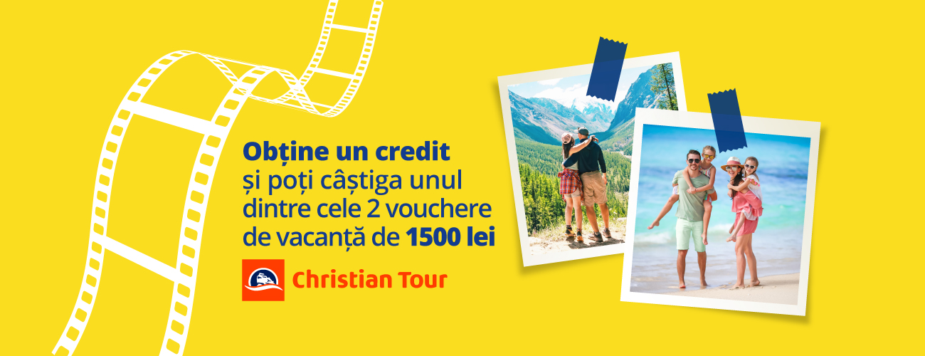 Câștigă biletul spre vacanța ta de film cu Viva Credit!