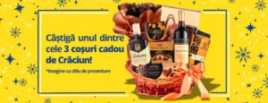 Câștigă un coș cadou de Crăciun!