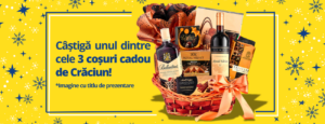 Câștigă un coș cadou de Crăciun!