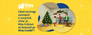 Chiar și Moș Crăciun se bazează pe Viva Credit!
