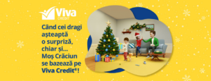 Chiar și Moș Crăciun se bazează pe Viva Credit!