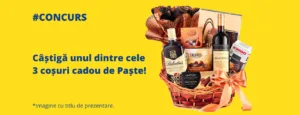 #CONCURS Câștigă un coș cadou de Paște!
