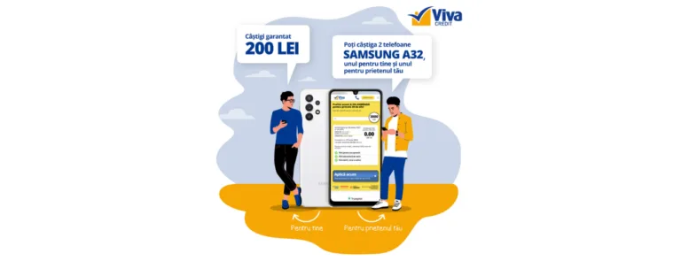 CONCURS: La Viva Credit câștigi cu prietenii tăi!