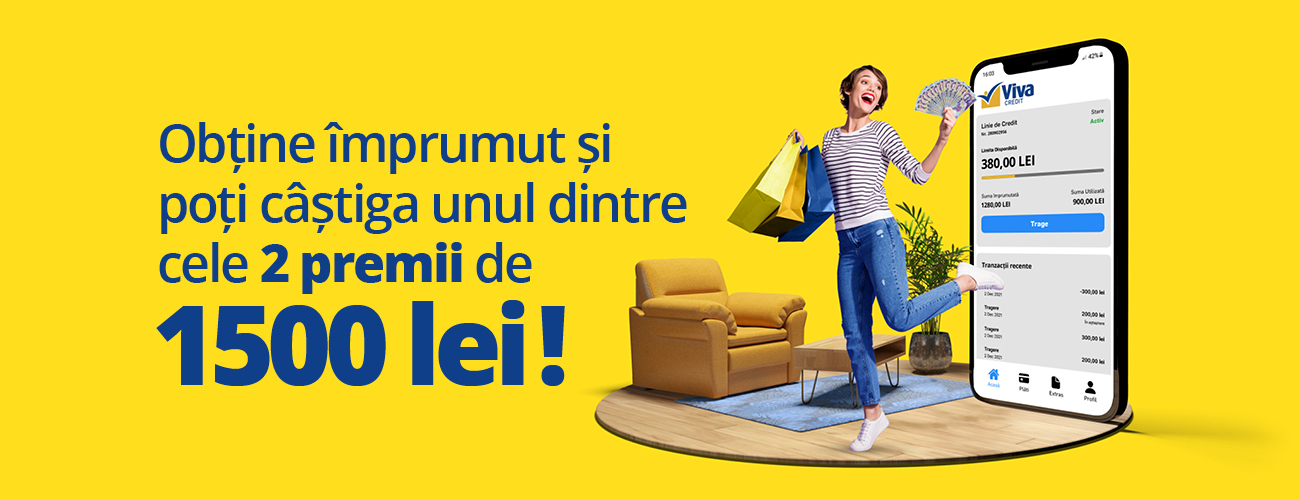 Concurs: Noul an vine cu premii la Viva Credit!