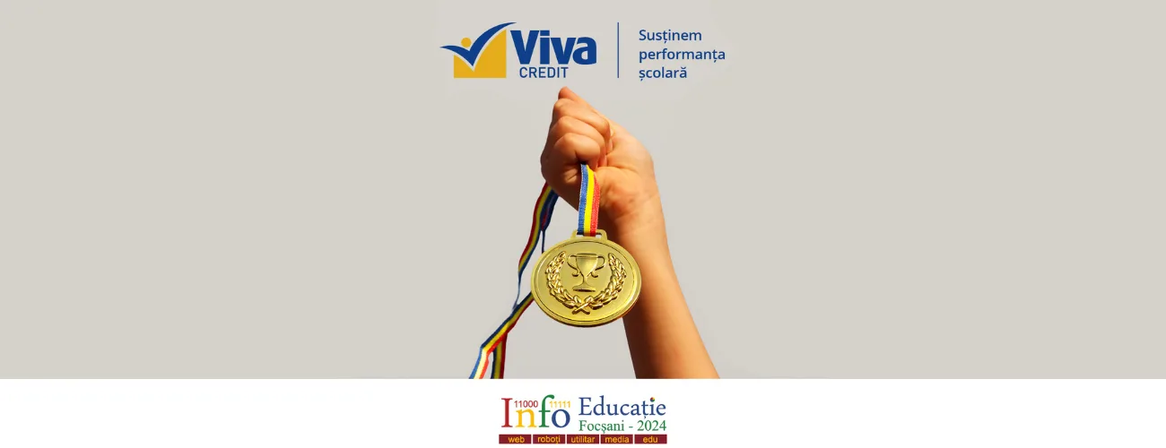Viva Credit susține InfoEducație