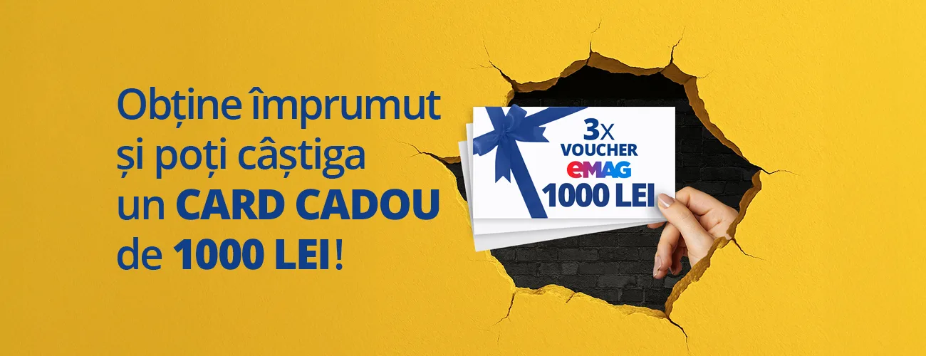 CONCURS: Câștigă premii în luna iubirii! 1 Castiga unul dintre voucherele cadou de 1000 de lei, in luna iubirii.